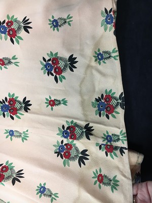 Lot 276 - An Ossie Clark/Celia Birtwell for Radley printed moss-crêpe dress, 1970s