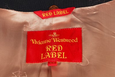Lot 79 - A Vivienne Westwood black wool coat, 2000s