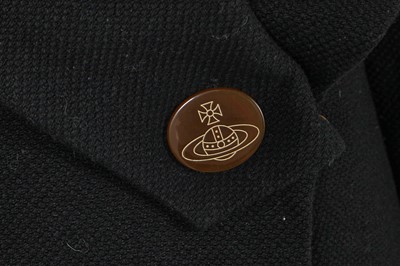 Lot 79 - A Vivienne Westwood black wool coat, 2000s