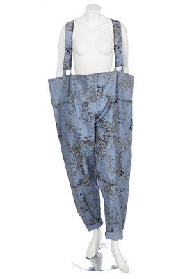 Lot 201 - A rare Anne Smith printed cotton ensemble, early 1980s