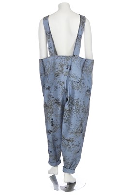 Lot 201 - A rare Anne Smith printed cotton ensemble, early 1980s