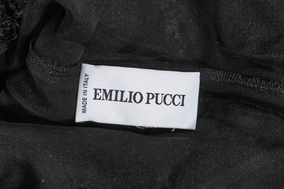 Lot 39 - An Emilio Pucci black beaded evening gown, Autumn-Winter 2012-13