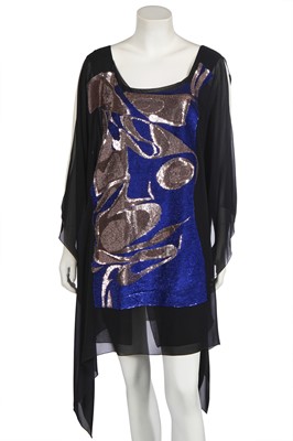 Lot 35 - Two Etro silk chiffon gowns, modern