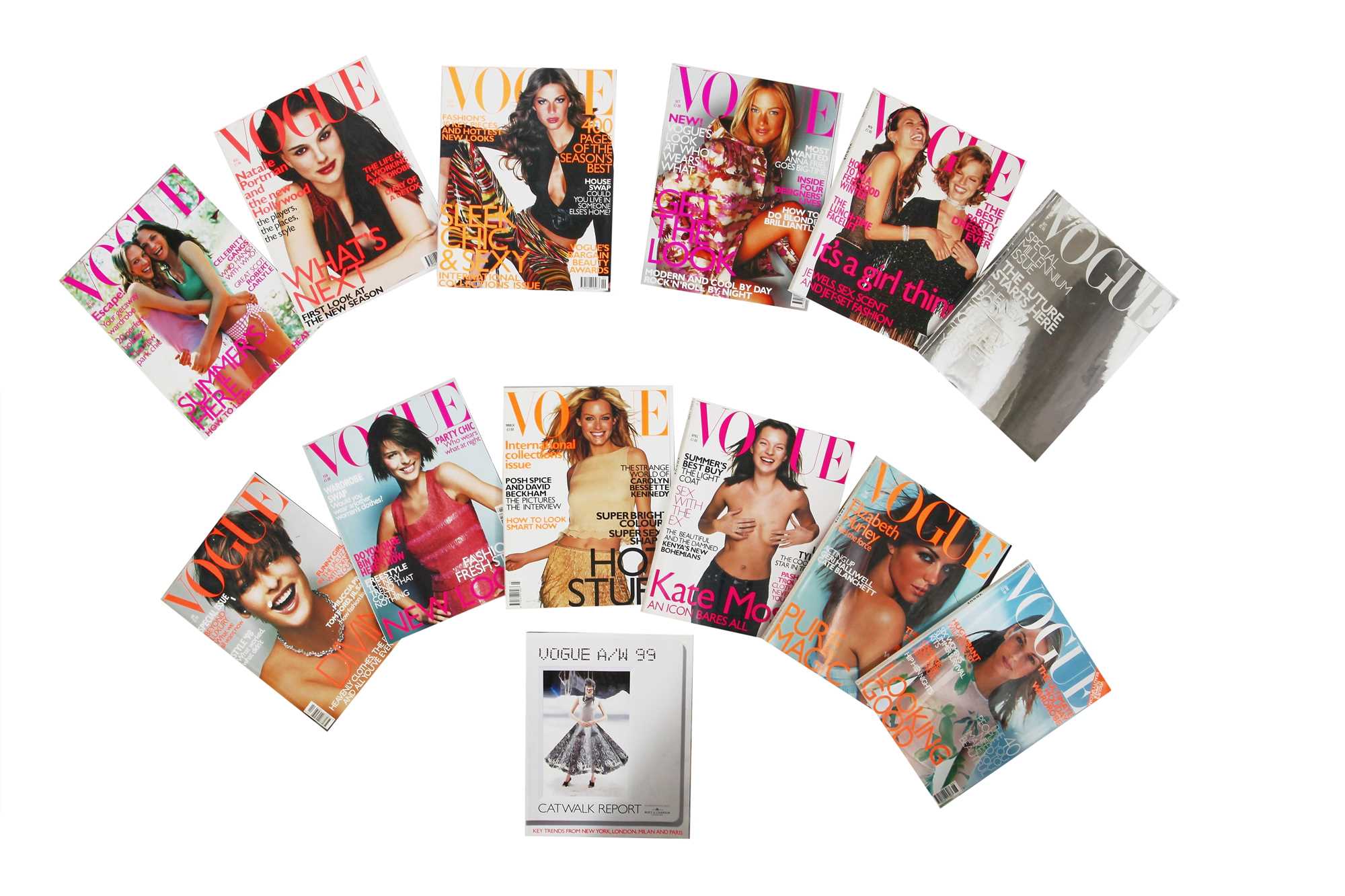 Lot 95 - British Vogue, 1999, complete run