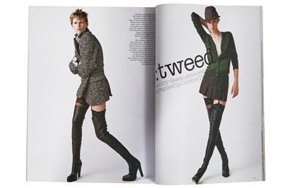 Lot 91 - British Vogue, 2003, near-complete run