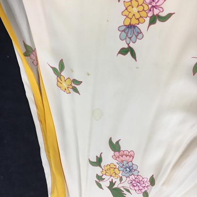 Lot 298 - Two Chloé crêpe de chine floral print dresses, early 1970s