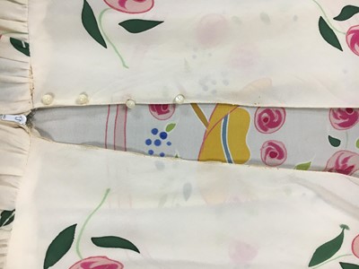 Lot 298 - Two Chloé crêpe de chine floral print dresses, early 1970s