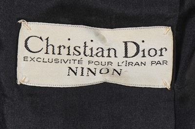 Lot 247 - A Christian Dior Iran by Marc Bohan woollen suit, circa 1970