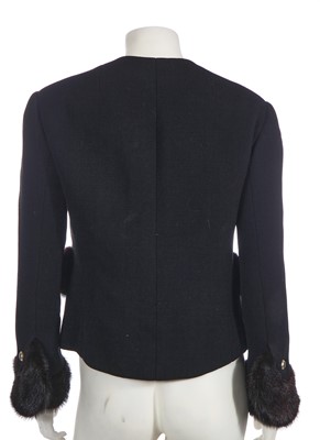 Lot 247 - A Christian Dior Iran by Marc Bohan woollen suit, circa 1970