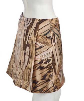 Lot 63 - An Alexander McQueen silk mini skirt, 'Natural Distinction, Un-natural Selection' collection, Spring-Summer 2009
