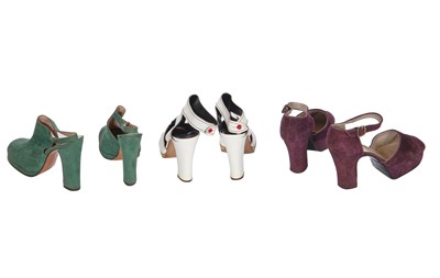 Lot 297 - An interesting group of shoes, 1960s-1970s