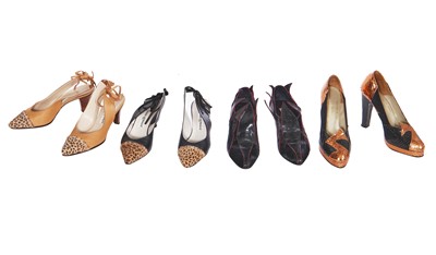 Lot 297 - An interesting group of shoes, 1960s-1970s