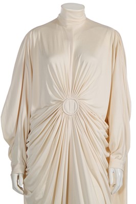 Lot 207 - A Yuki for Rembrandt jersey evening gown, circa 1980