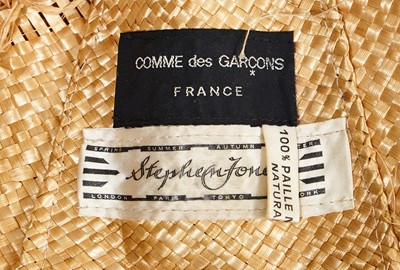 Lot 163 - Two Comme des Garçons hats by Stephen Jones,
