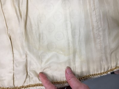 Lot 1 - A Gabrielle Chanel haute couture gold lamé dress and jacket, probably Autumn-Winter 1965-66