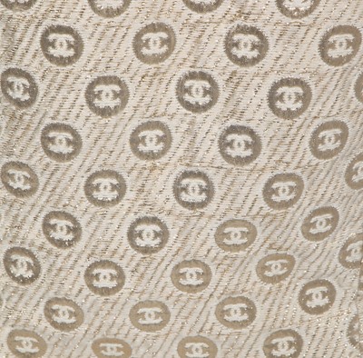Lot 1 - A Gabrielle Chanel haute couture gold lamé dress and jacket, probably Autumn-Winter 1965-66