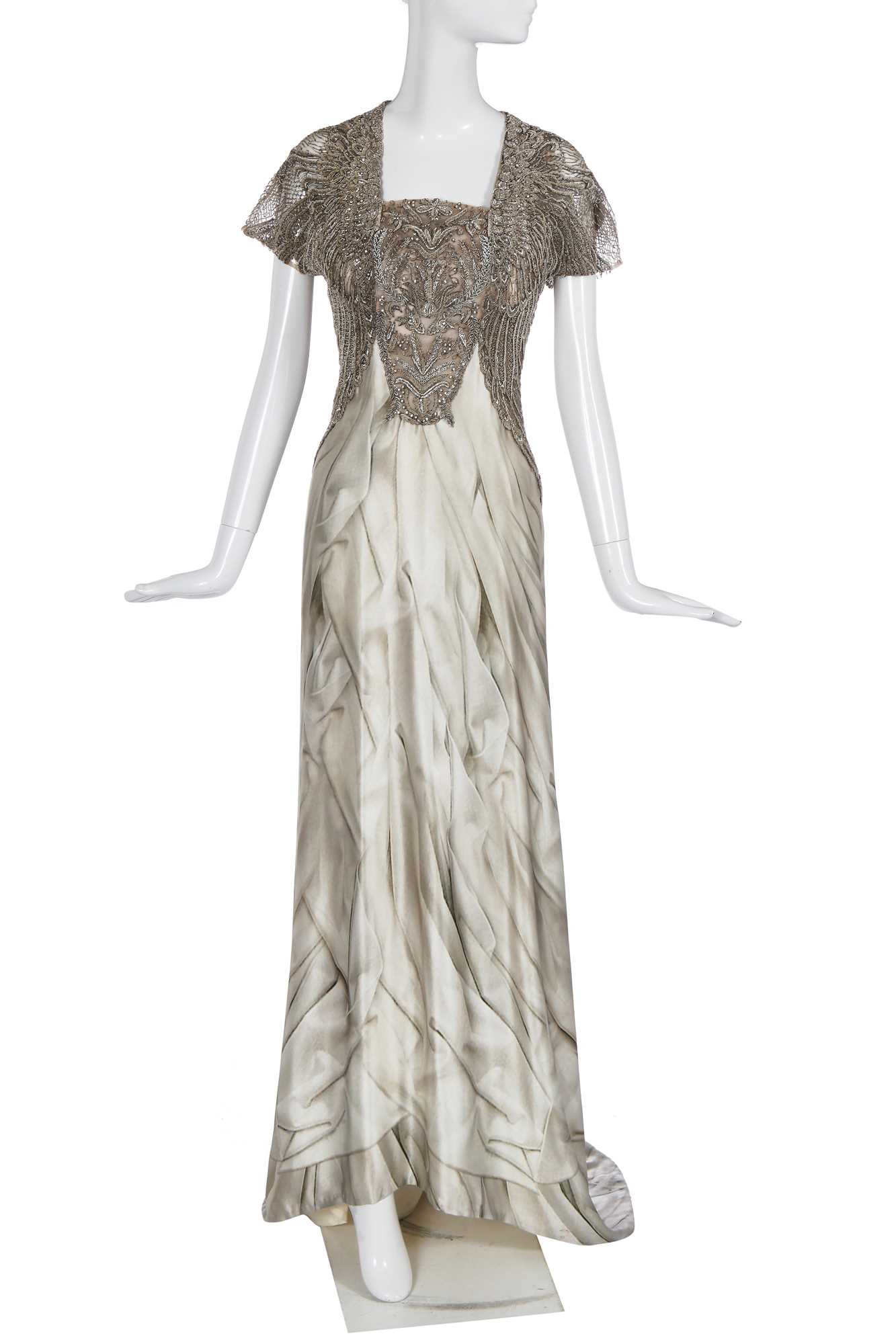 Lot 73 - An Alexander McQueen 'Angel Drape' dress, 'Angels & Demons' commercial collection, Autumn-Winter 2010-11