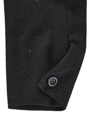 Lot 391 - A Christian Dior haute couture black wool day suit, probably Autumn-Winter 1949-50