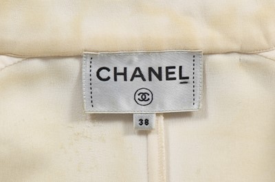 Lot 8 - A Chanel ivory silk-crêpe jacket, 'Paris-Rome' collection, Métiers d'Art, Pre-Fall 2016