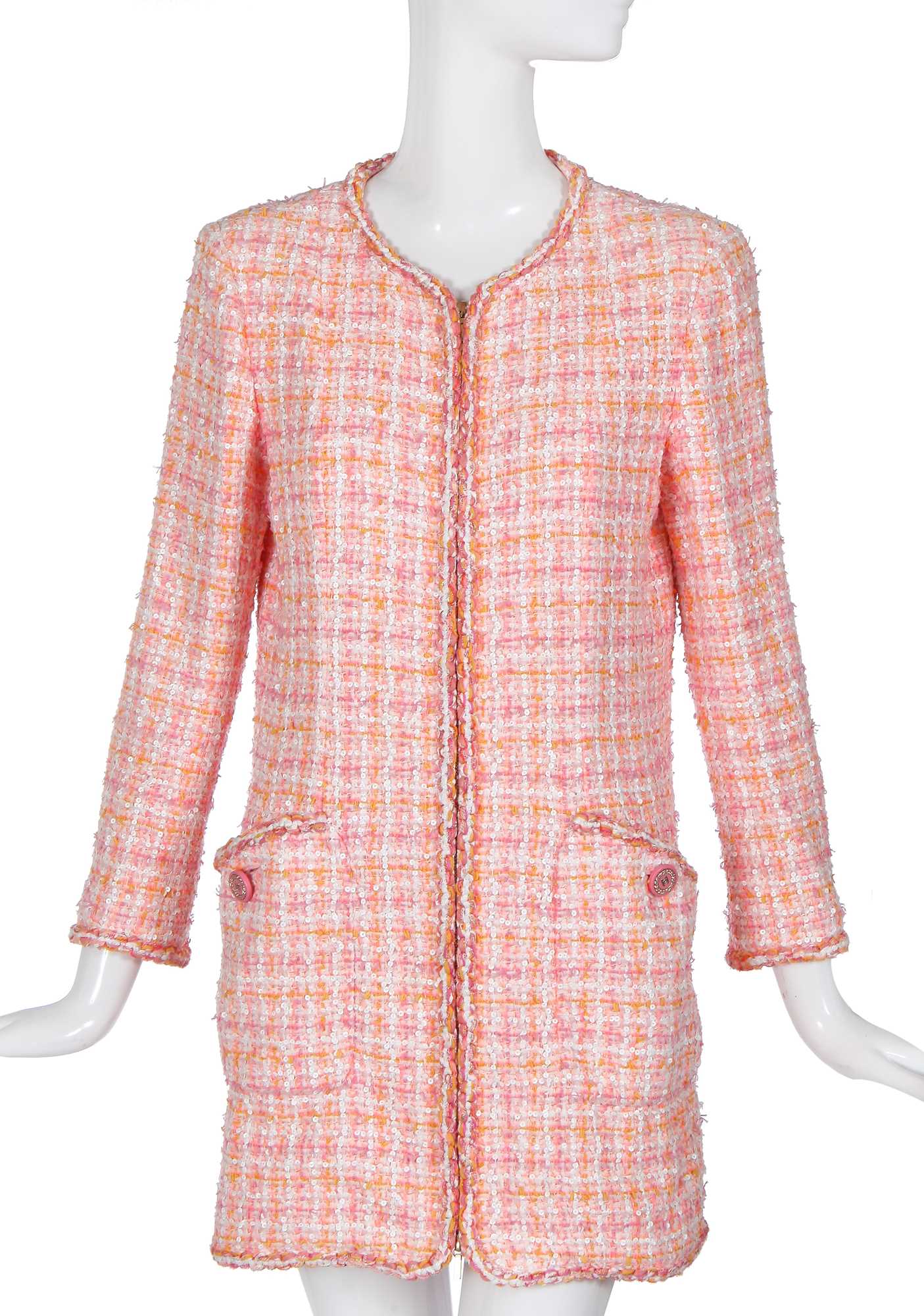 Lot 16 - A Chanel fantasy tweed jacket, Cruise 2019