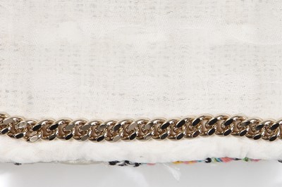 Lot 21 - A Chanel ivory summer tweed jacket, 'Cruise Cuba' collection, Cruise 2017