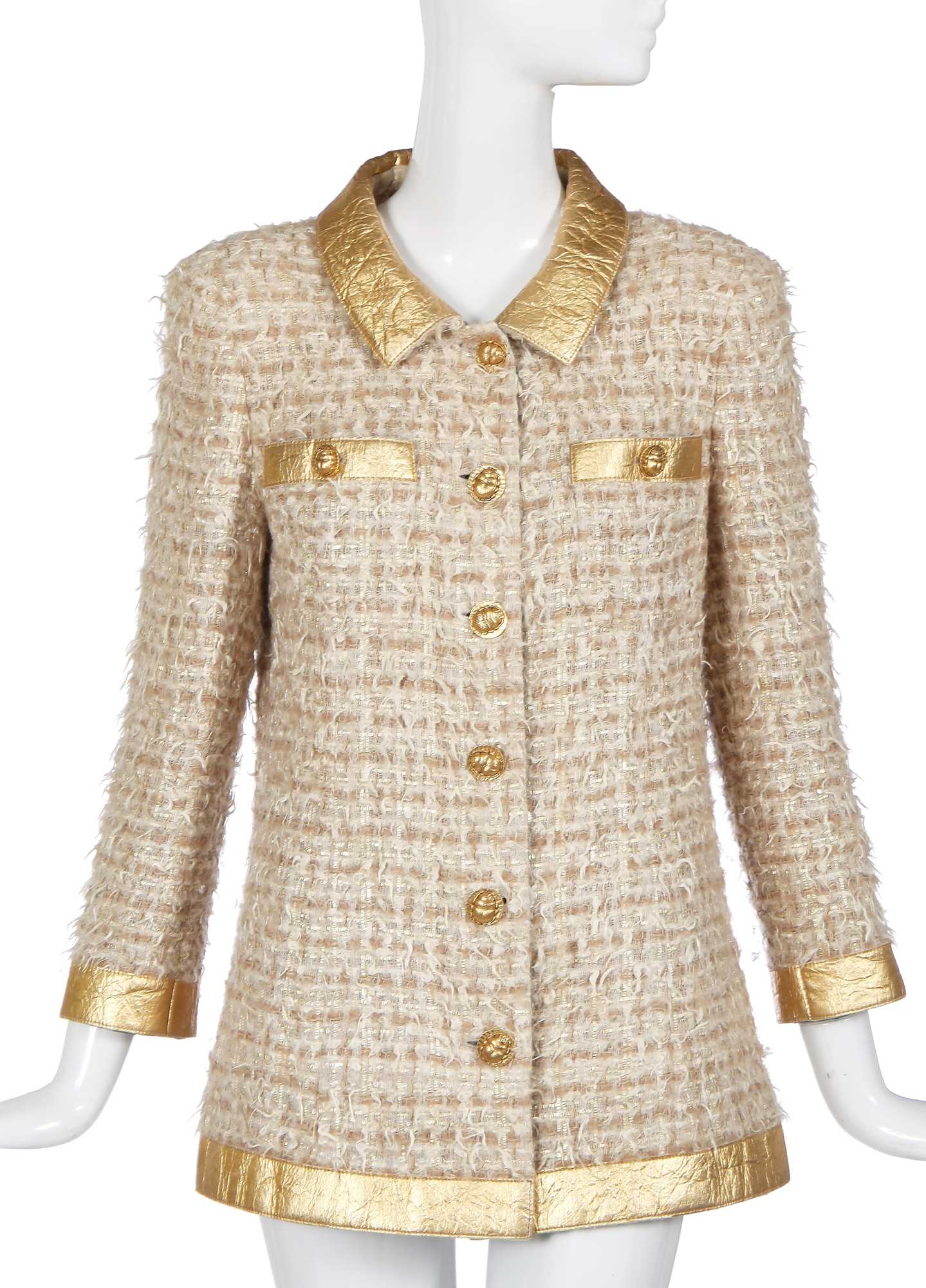 Lot 35 - A fine Chanel fantasy tweed jacket, 'Eygptomania' collection, Métiers d'Art, Pre-Fall 2019