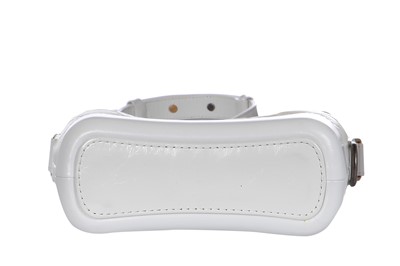 Lot 44 - A Chanel small white leather Gabrielle hobo bag, circa 2017