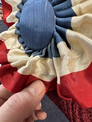 Lot 296 - A rare John Galliano hat and scarf, 'Les Incroyables' collection, July 1984