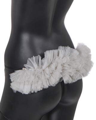Lot 220 - A Vivienne Westwood tulle 'bunny tail', probably 'Time Machine' collection, Autumn-Winter 1988-89