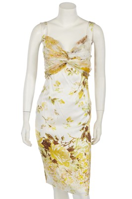Lot 58 - A Roberto Cavalli printed silk two-piece ensemble, 2006