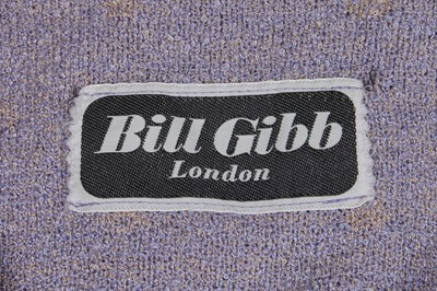 Lot 383 - A Bill Gibb lavender knitted ensemble, Spring-Summer 1976