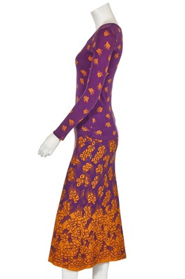 Lot 92 - A Biba floral printed cotton jersey ensemble, circa 1973