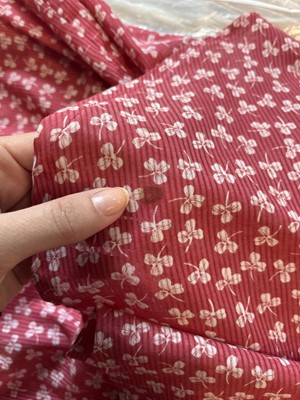 Lot 30 - A Biba printed pink voile maxi-dress, circa 1970