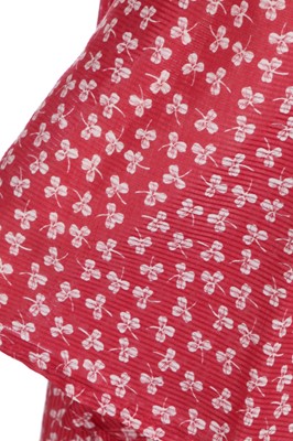 Lot 30 - A Biba printed pink voile maxi-dress, circa 1970