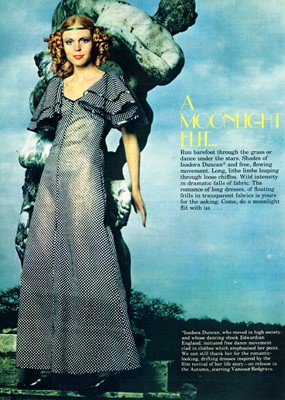 Lot 9 - A Biba pink muslin maxi dress, circa 1968