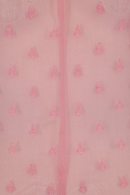 Lot 9 - A Biba pink muslin maxi dress, circa 1968