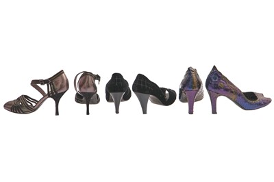 Lot 12 - Three pairs of Chanel heels, 2010s