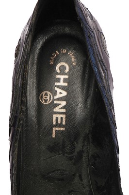 Lot 12 - Three pairs of Chanel heels, 2010s