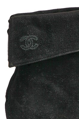 Lot 14 - Two pairs of Chanel ankle boots, 2010s