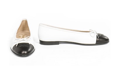 Lot 5 - Three pairs of summery Chanel shoes, modern,...