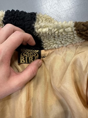 Lot 42 - A Biba faux fleece coat, circa 1970