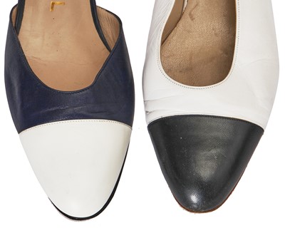 Lot 48 - Two pairs of Chanel ballet flats, 2000s