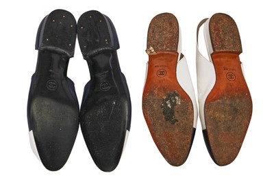 Lot 48 - Two pairs of Chanel ballet flats, 2000s