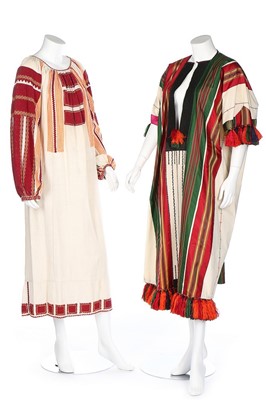 Lot 54 - A group of hippy and ethnic clothing,...