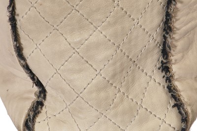 Lot 3 - A Chanel leather and tweed shopper bag, 2009-10