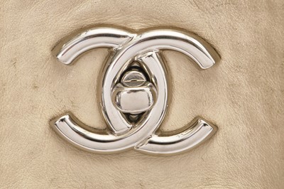 Lot 3 - A Chanel leather and tweed shopper bag, 2009-10