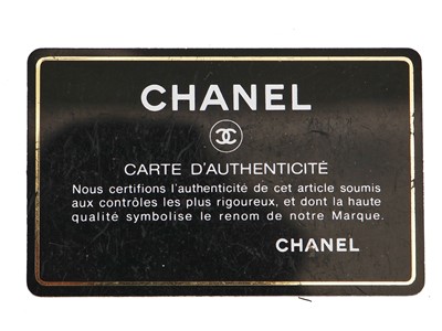 Lot 4 - A Chanel black leather handbag, 2000-2002