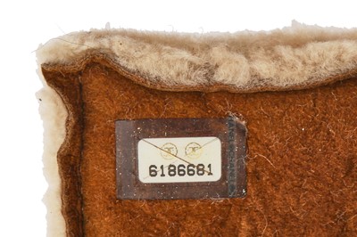 Lot 6 - A Chanel patchwork brown shearling messenger bag, 2000-02