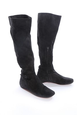 Lot 55 - Four pairs of boots, including Romeo Gigli...