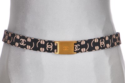 Lot 31 - A Chanel staw baseball cap, circa 2005